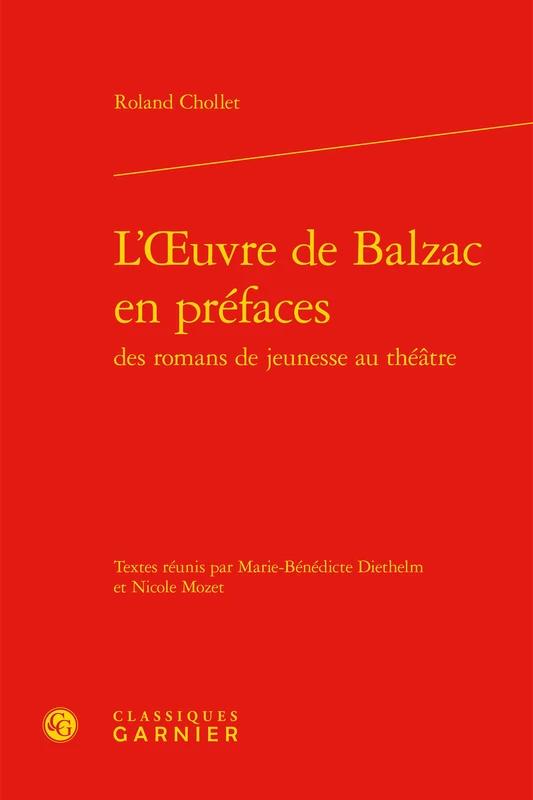L'oeuvre de Balzac en préfaces: 2