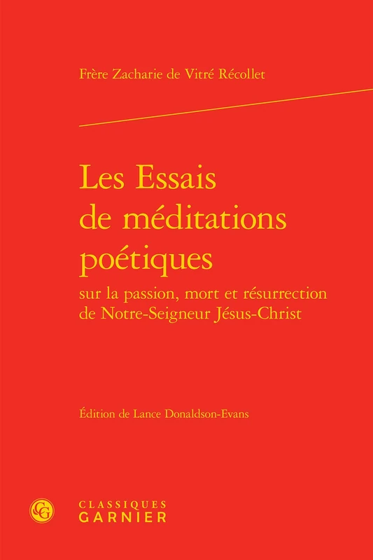 Les Essais de méditations poétiques: 5