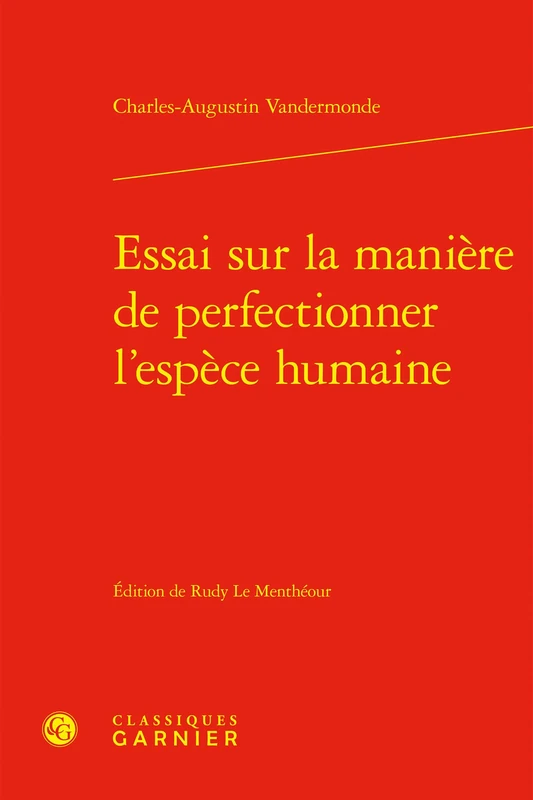 Essai Sur La Maniere de Perfectionner l'Espece Humaine: 2 (Medicalia, 2) - Image 1