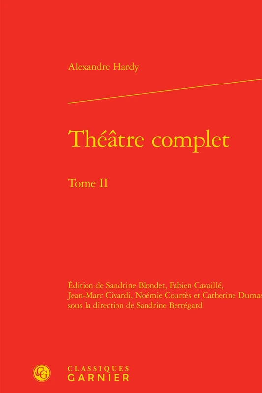 Théâtre complet (Tome II)