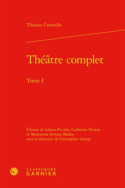 Théâtre complet (Tome I)