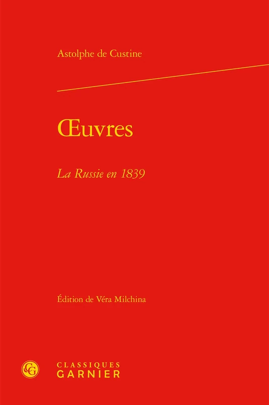 Oeuvres: La Russie En 1839 - Image 1