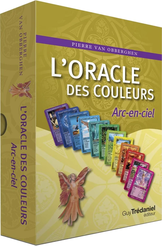 L'Oracle des couleurs Arc-en-ciel: Coffret avec 1 livret explicatif et 1 jeu de 108 cartes - Image 1
