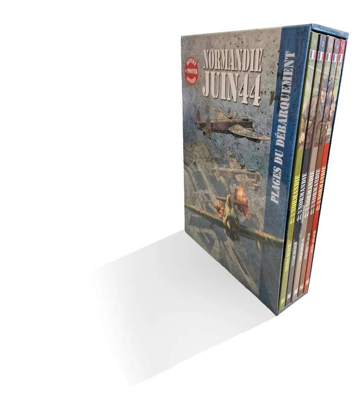 Normandy June 44 Box Set: Beaches - Volumes 1 to 5: D-DAY LANDING BEACHES COLLECTION - Image 1