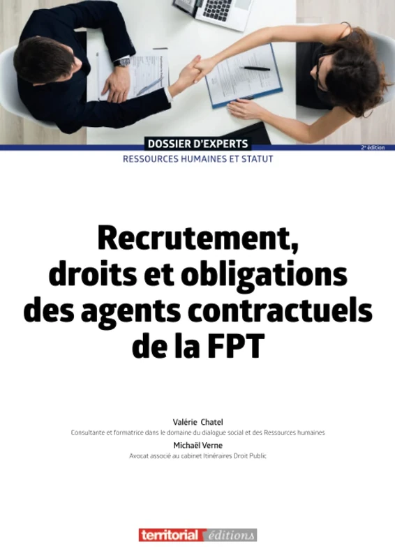 Recrutement, droits et obligations des agents contractuels de la FPT (Dossier d'experts)
