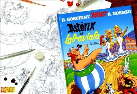 Astérix 31: Astérix et Latraviata: L’album des Crayonnés