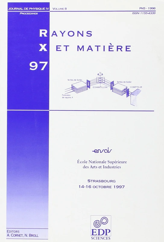 RX'97 - RAYONS X ET MATIERE - PR5-1998