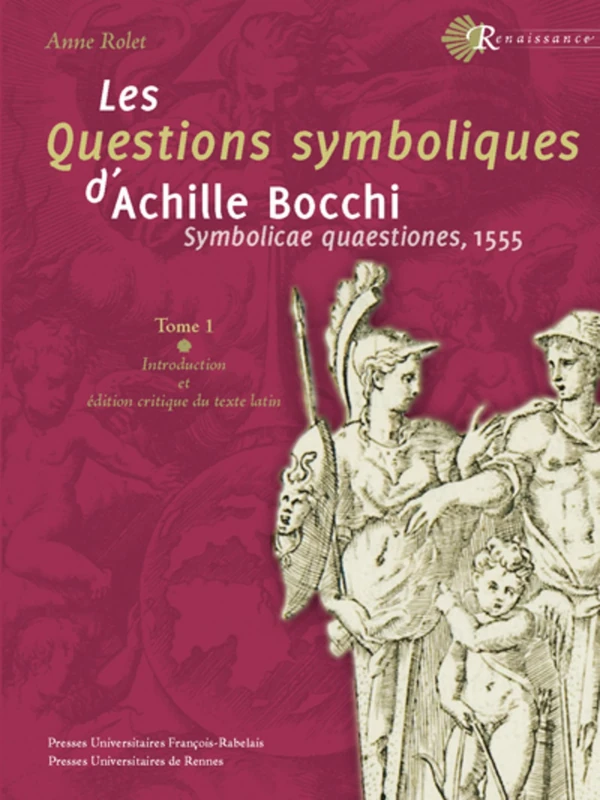 Rabelais Questions Symboliques D Achille Bocchi - 1555 Edition