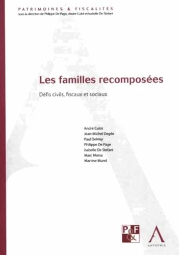 les familles recomposées: DÉFIS CIVILS, FISCAUX ET SOCIAUX