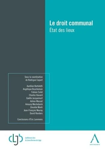 le droit communal: ÉTAT DES LIEUX
