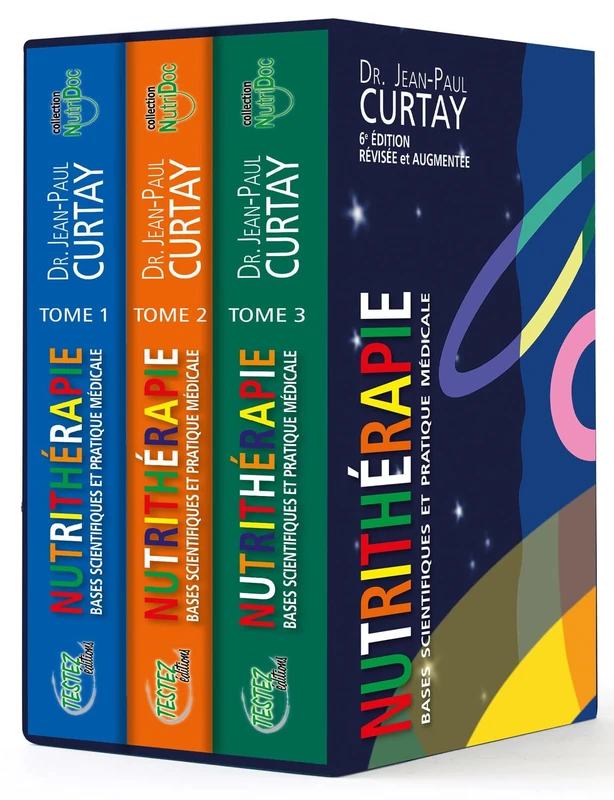 Nutrithérapie - Bases scientifiques et pratique médicale - Tomes 1, 2 et 3: Coffret en 3 volumes - Image 1