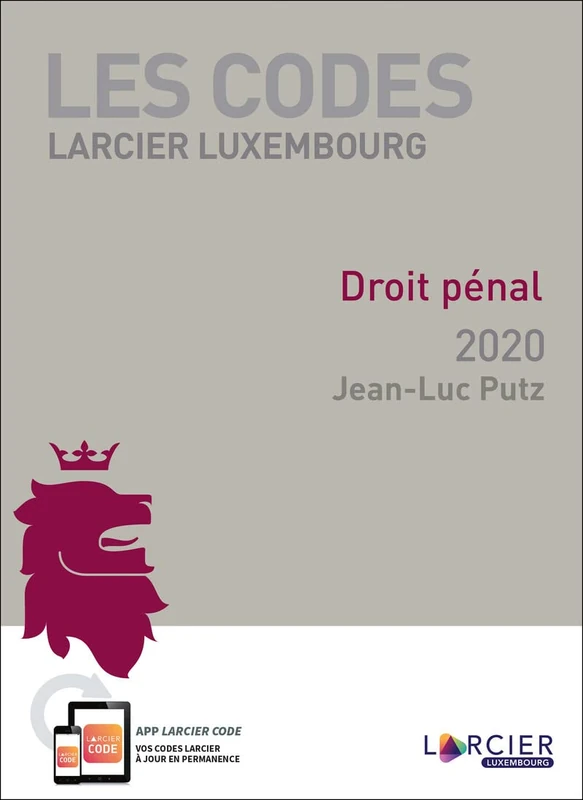 Code Promoculture-Larcier - Droit Pénal