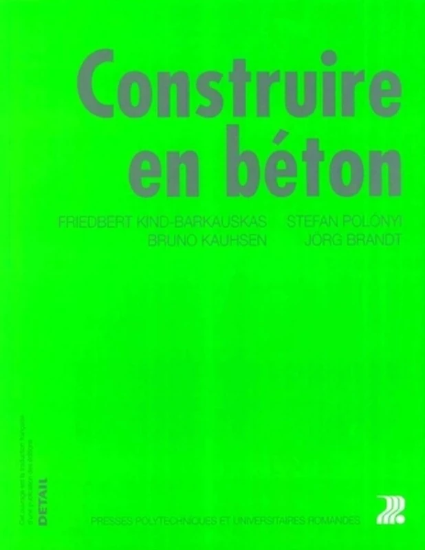 Construire en béton: Conception des bâtiments en béton armé