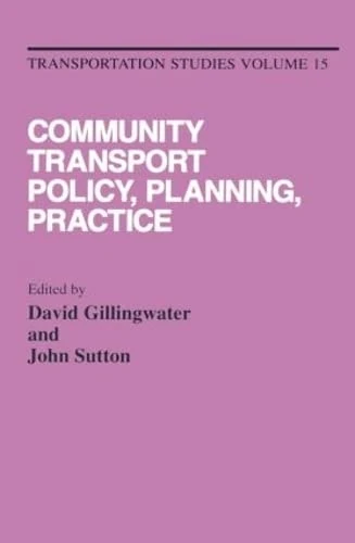 Community Transport: Policy, Planning and Practice: 15 (Collection Regards Croises) - Image 1