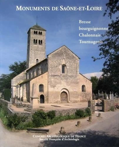2008 Congrès archéologique de France 166.: Monuments de Saône-et-Loire - Image 1