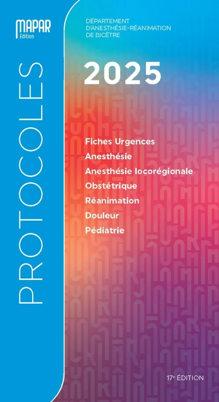 Protocoles MAPAR 2025 - Image 1