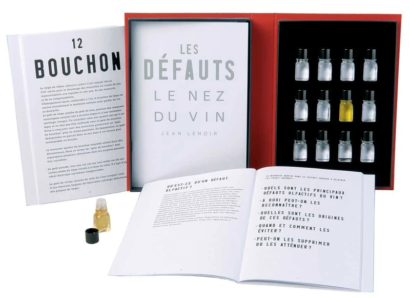 Le Nez du Vin : Les Défauts, 12 arômes (en français) (coffret toile) - Image 1