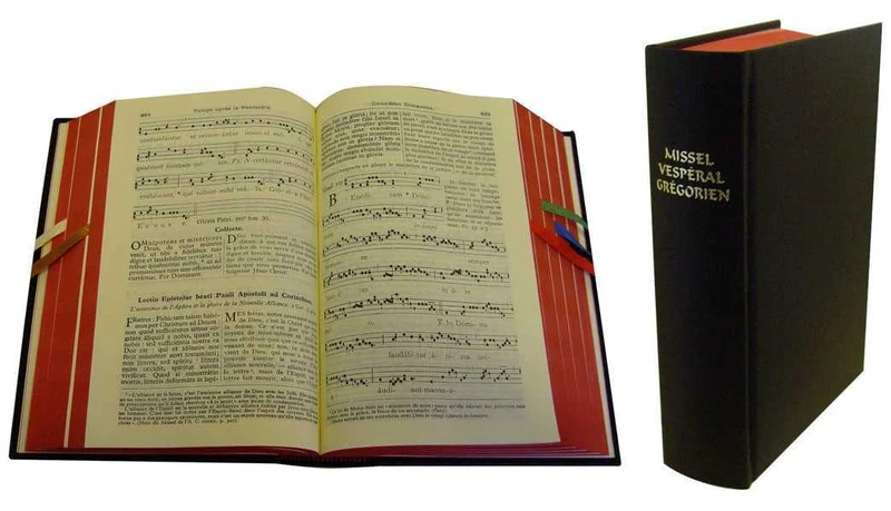 Missel vespéral grégorien - latin français - 804 Latin-français