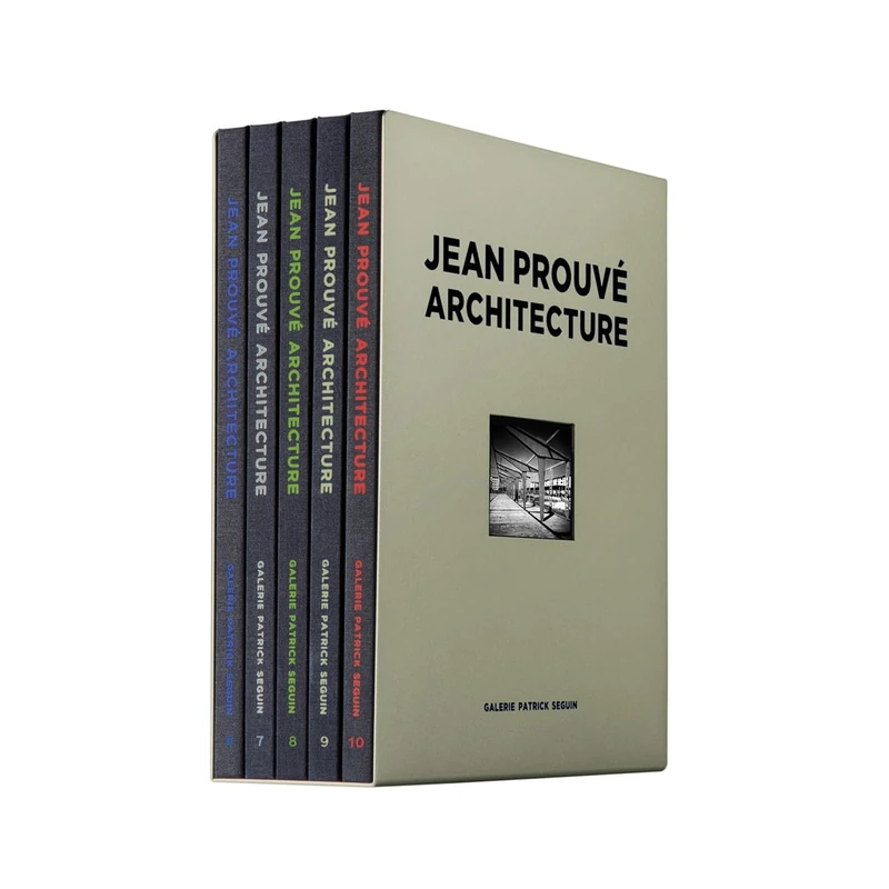 Jean Prouve - 5 Volume Box Set. 6,7,8,9,10 (Jean Prouvé Architecture)
