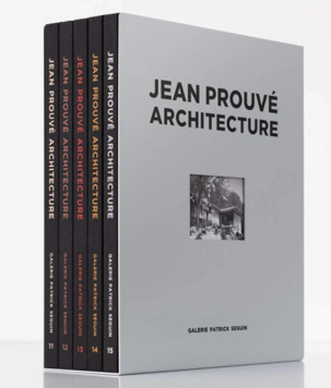 Jean Prouvé Architecture. Coffret 3, 5 Volumes