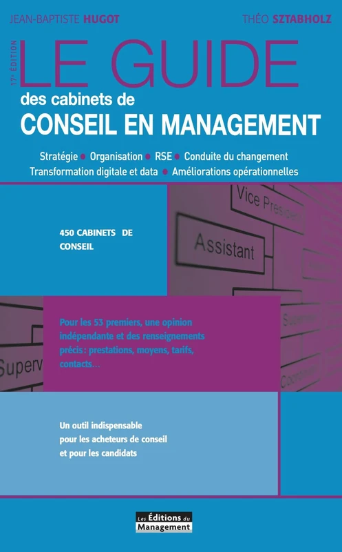 Le Guide des cabinets de conseil en management: 17e édition - Image 1