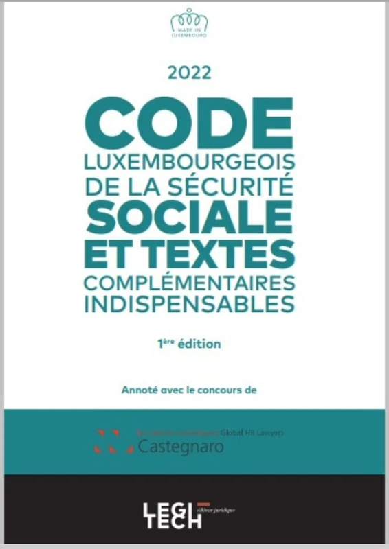 Code luxembourgeois de la sécurité sociale (2022)