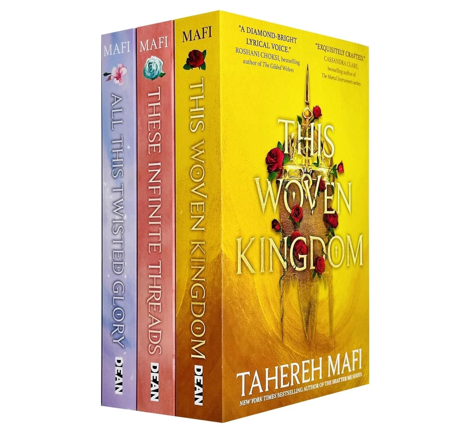 This Woven Kingdom Series by Tahereh Mafi 3 Books Collection Set [This Woven Kingdom, These Infinite Threads, All This Twisted Glory]