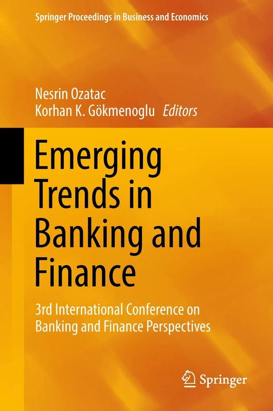 Springer Emerging Trends in Banking and Finance - 3rd ICBFP