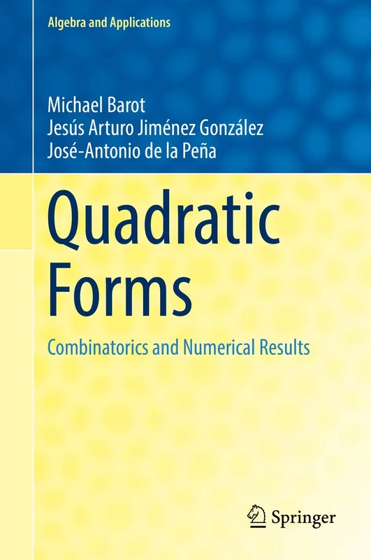 Quadratic Forms: Combinatorics and Numerical Results: 25 (Algebra and Applications, 25)