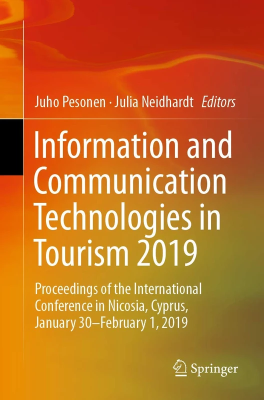 Springer - ICTs in Tourism 2019 Conference Proceedings