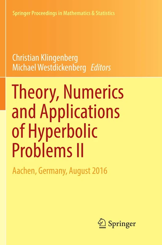 Theory, Numerics and Applications of Hyperbolic Problems II: Aachen, Germany, August 2016: 237 (Springer Proceedings in Mathematics & Statistics, 237)