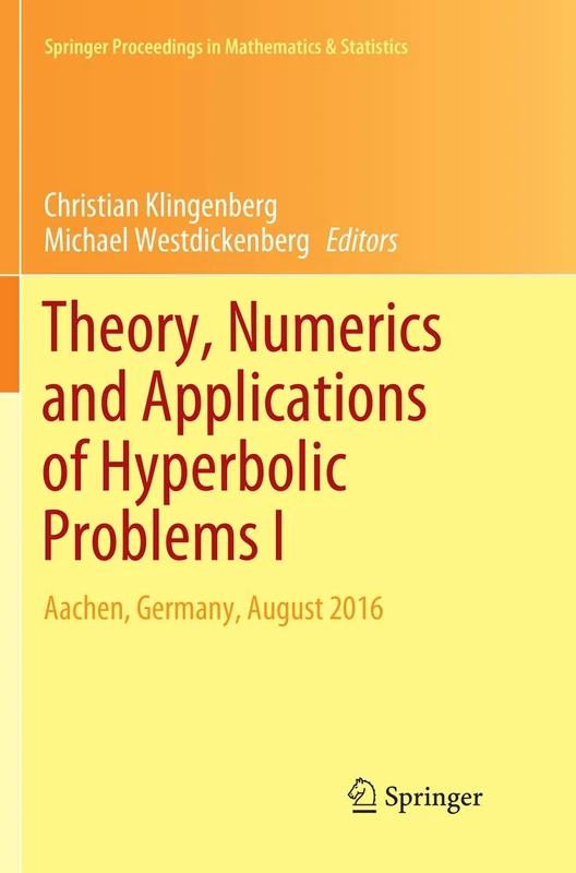 Theory, Numerics and Applications of Hyperbolic Problems I: Aachen, Germany, August 2016: 236 (Springer Proceedings in Mathematics & Statistics, 236)