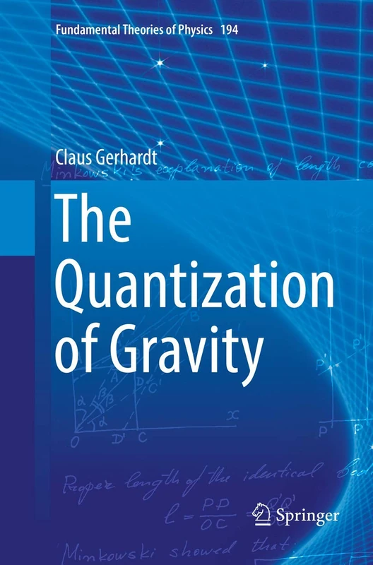 The Quantization of Gravity: 194 (Fundamental Theories of Physics, 194)