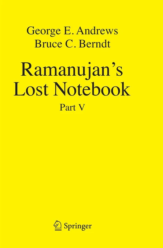 Ramanujan's Lost Notebook: Part V: 5