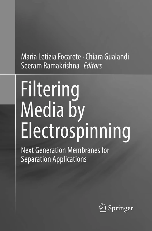 Springer - Filtering Media by Electrospinning Book