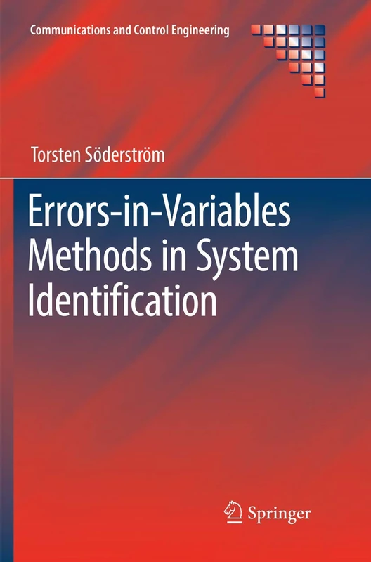 Springer Errors-in-Variables Methods in System Identification