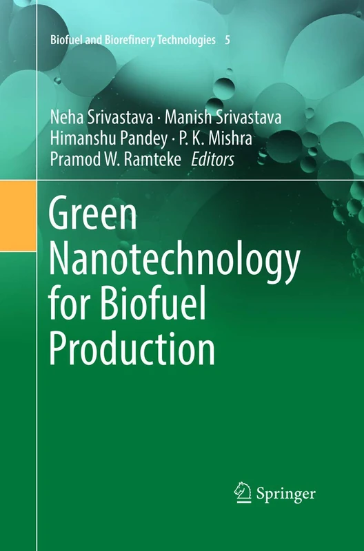 Green Nanotechnology for Biofuel Production: 5 (Biofuel and Biorefinery Technologies, 5)