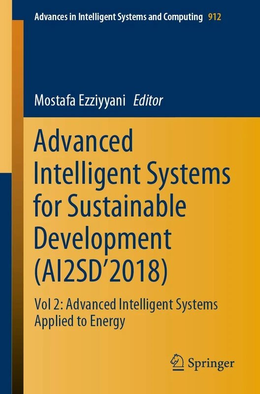 Springer AI2SD'2018 Vol 2 - Advanced Intelligent Systems Energy