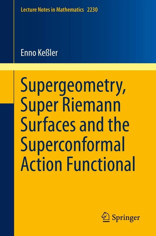 Supergeometry, Super Riemann Surfaces and the Superconformal Action Functional: 2230 (Lecture Notes in Mathematics, 2230)