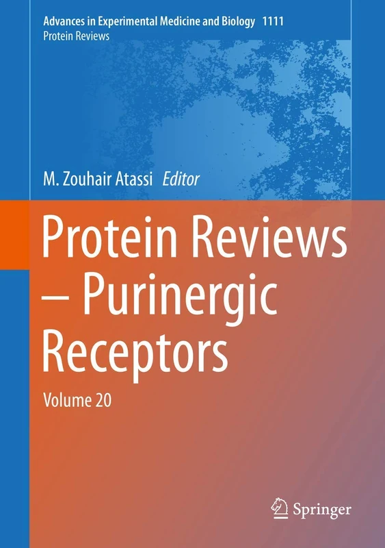 Protein Reviews – Purinergic Receptors: Volume 20: 1111 (Advances in Experimental Medicine and Biology, 1111)