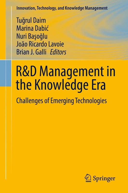 Springer R&D Management in the Knowledge Era Book