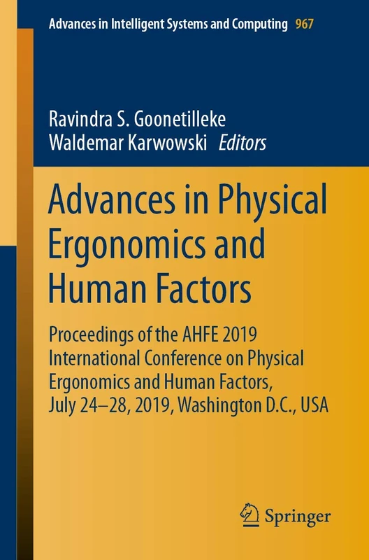 Springer Advances in Physical Ergonomics and Human Factors