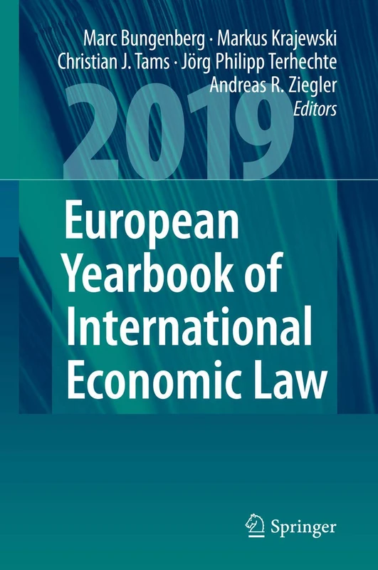 European Yearbook of International Economic Law 2019: 10