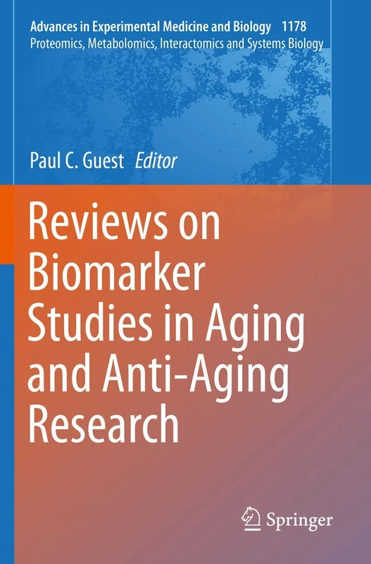 Springer Reviews on Biomarker Studies in Aging Research 1178 - Image 1