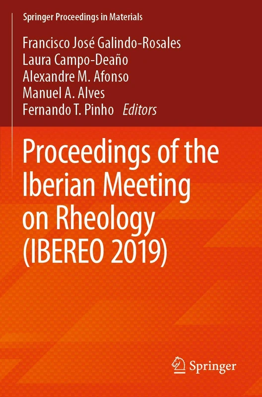 Proceedings of the Iberian Meeting on Rheology (IBEREO 2019) (Springer Proceedings in Materials) - Image 1