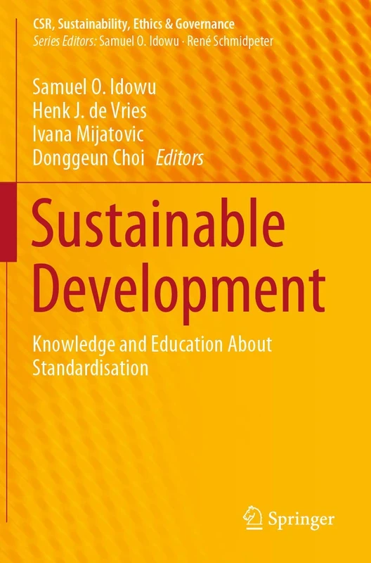 Springer Sustainable Development - Standardization Education Book