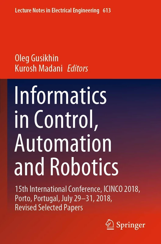 Springer - Informatics in Control, Automation and Robotics