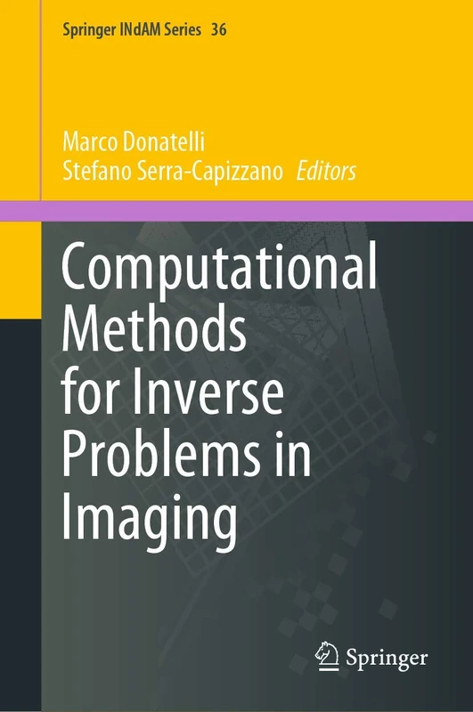 Computational Methods for Inverse Problems in Imaging: 36 (Springer INdAM Series, 36)