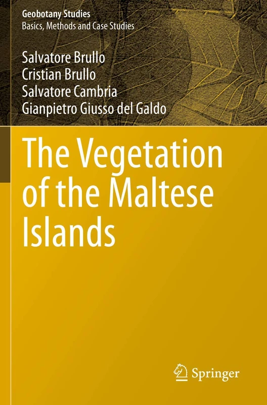 Springer - The Vegetation of the Maltese Islands Book