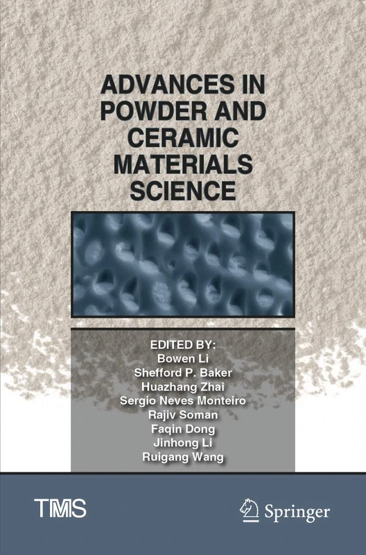 Springer Advances in Powder and Ceramic Materials Science Book